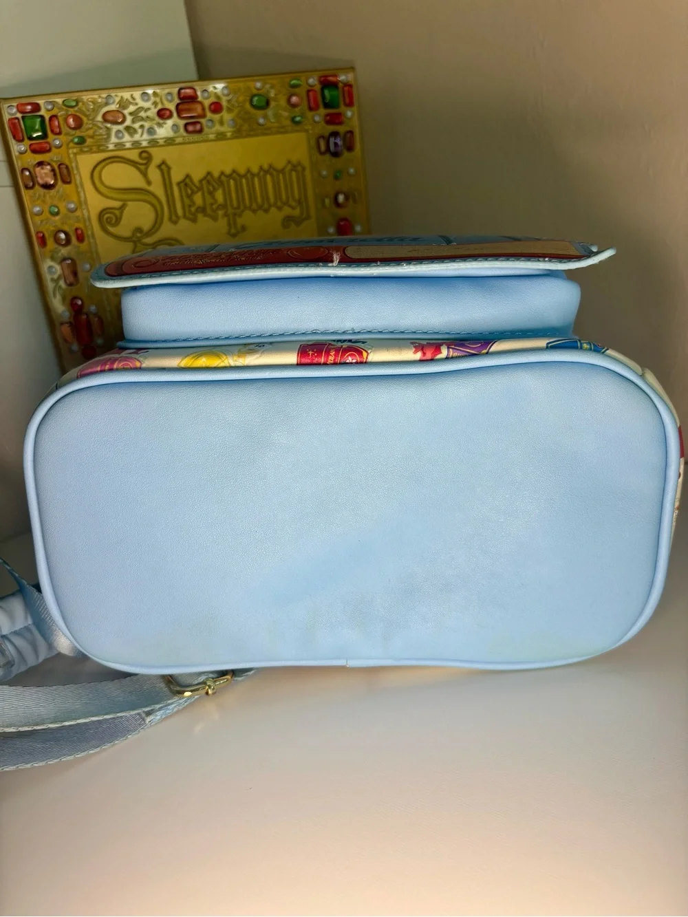 Disney x Loungefly Stacked Princess Books Mini Backpack - Cream & Pastel